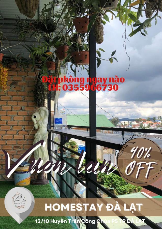 Vuon Lan Homestay Da Lat- Nguyen Can 132M2 Ngoại thất bức ảnh